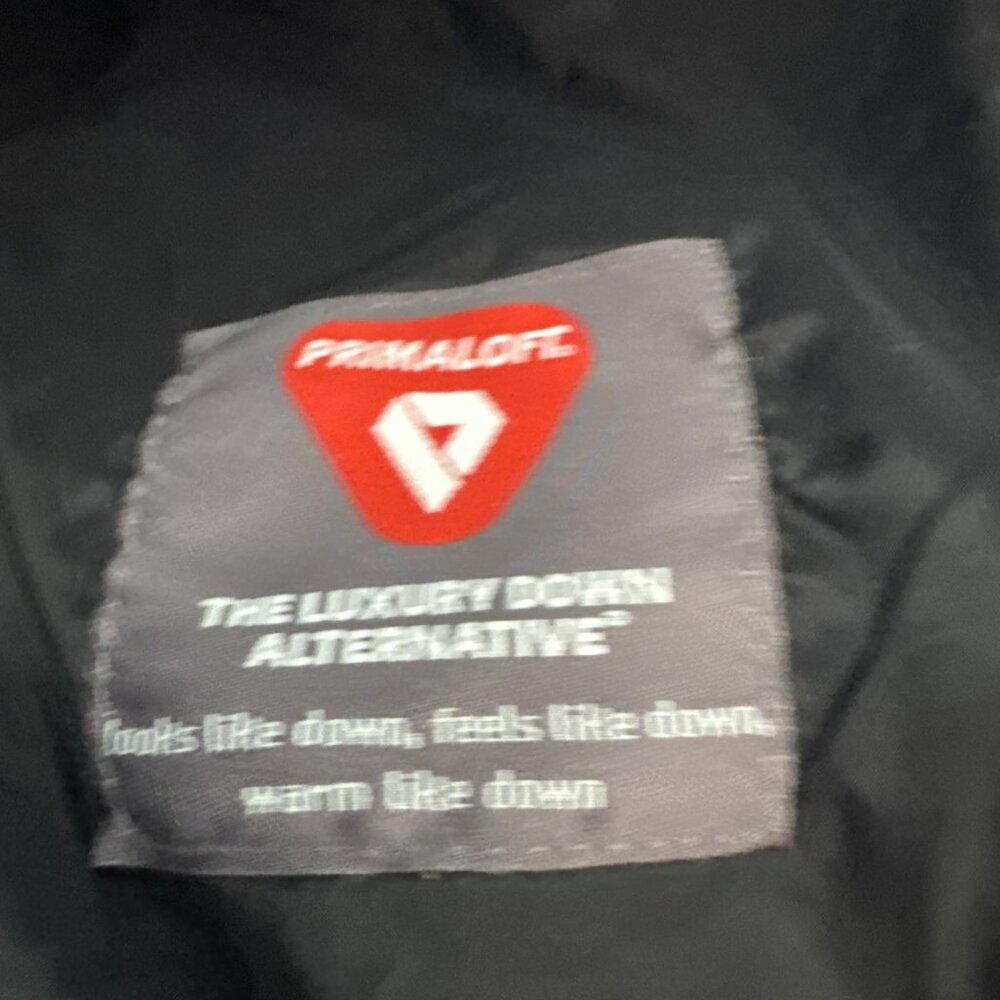 GAP Puffer Jacket Womens Black XL Primaloft Zip Pockets Cold Control Lite NEW - Picture 8 of 14